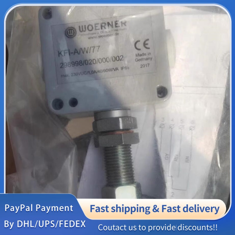 1  PCS new WOERNER KFI‑A/W/77 Level Switch #LYQ007