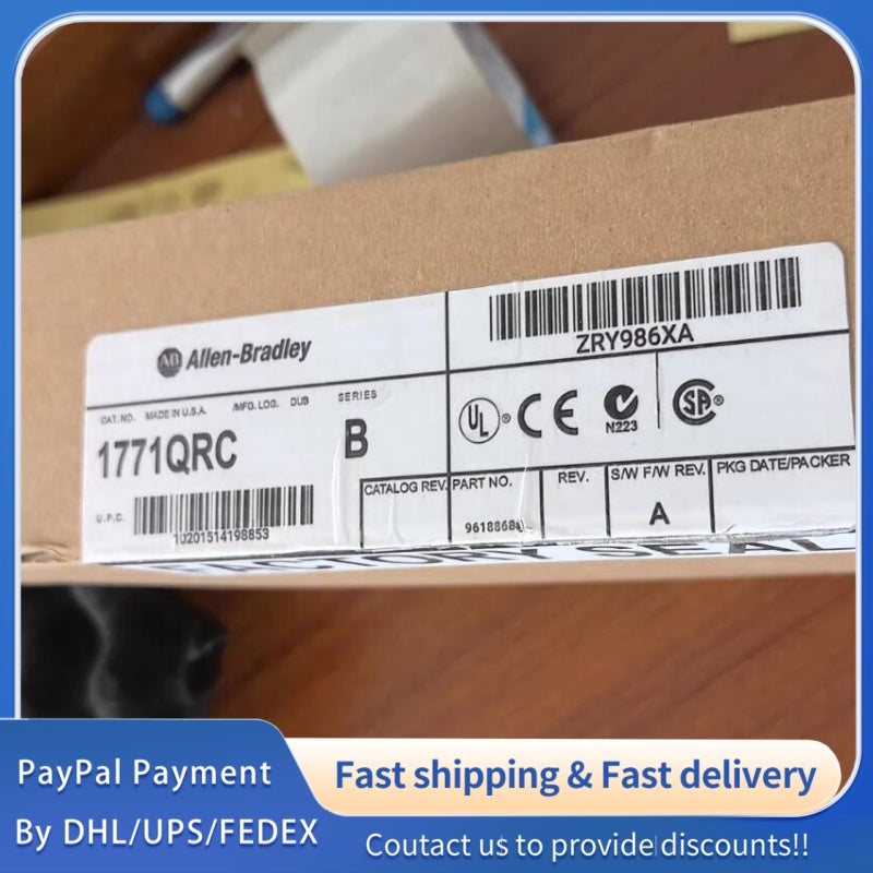 1  PCS new Allen‑Bradley 1771‑QRC Dual Ratemeter Module #LYQ007