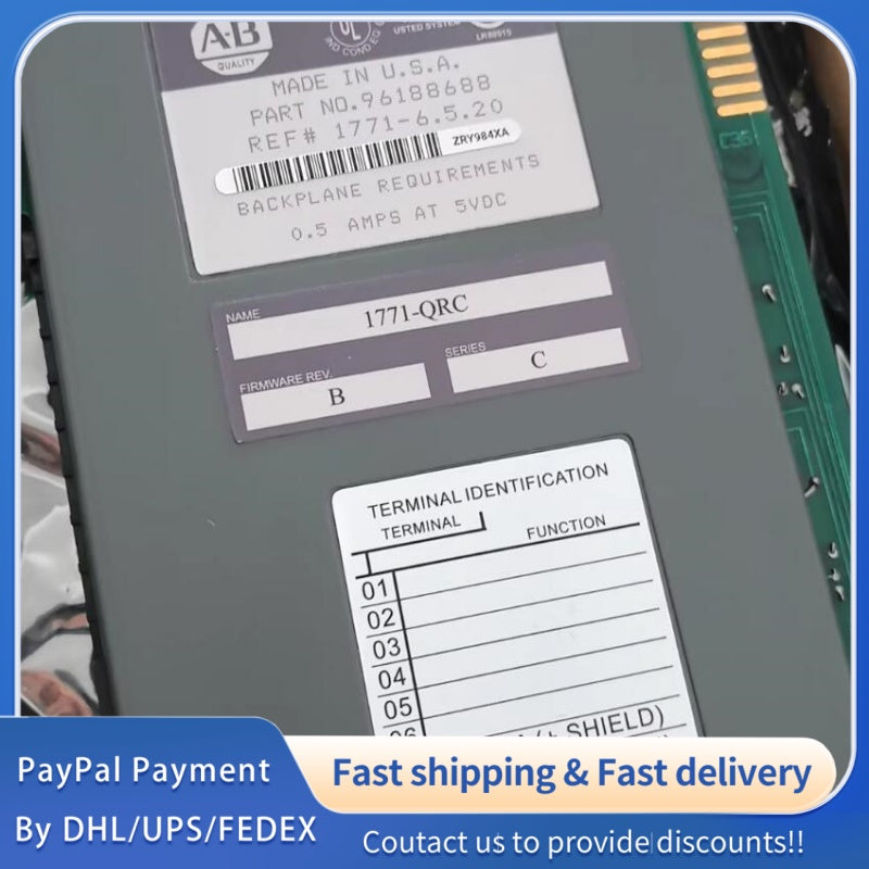 1  PCS new Allen‑Bradley 1771‑QRC Dual Ratemeter Module #LYQ007