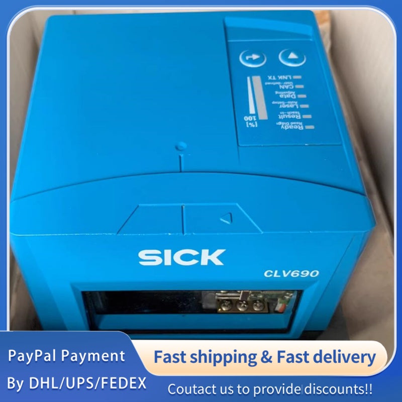 1  PCS new SICK CLV690-0000 Fixed Mount Barcode Scanner #LYQ007