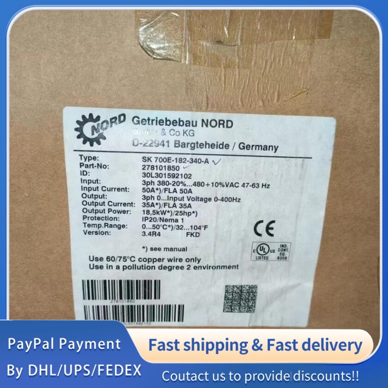 1  PCS new NORDAC SK 700E-182-340-A Inverter#LYQ007