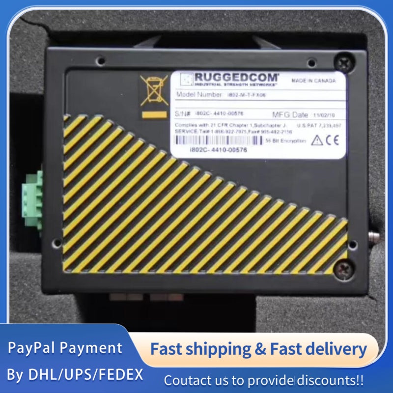 1  PCS new RUGGEDCOM I802-M-T-FX06 Switch #LYQ007