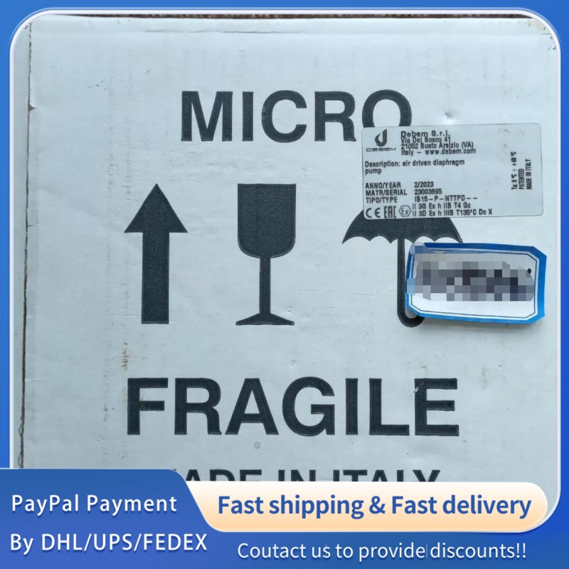 1  PCS new Debem IB15-P-NTTPD Pneumatic Diaphragm Pump #LYQ007
