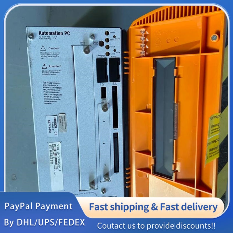 1  PCS used B&R Industrial PC 5PC810.5X02-00 #LYQ007