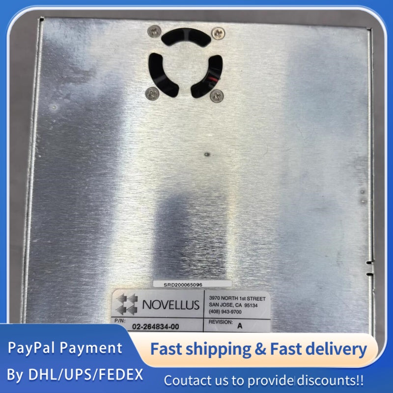 1  PCS used Novellus System Controller PN: 02-264834-00 REV: A#LYQ007