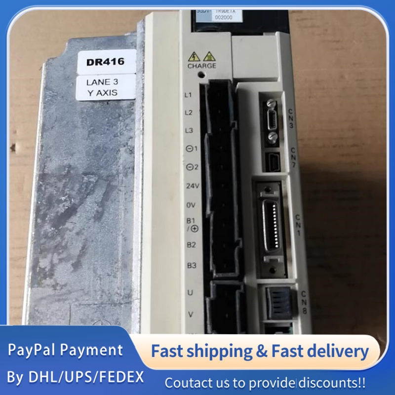 1  PCS USED Yaskawa Servo Drive SGDV-1R9DE1A002000 #LYQ007