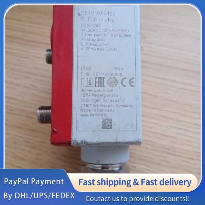 1  PCS used Honeywell PST010AG12S Pressure Switch #LYQ007