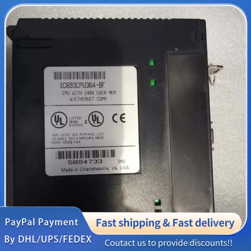 1  PCS used IC693CPU364-BF Programmable Controller #LYQ007