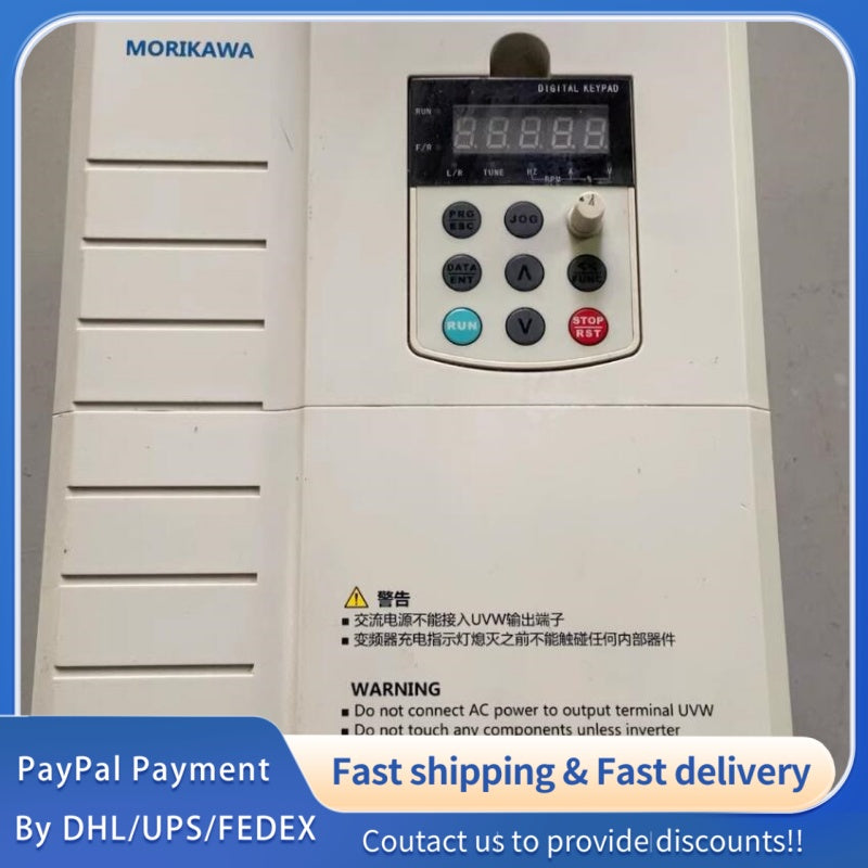 1  PCS used MORIKAWA H500B-4T-18.5G Inverter #LYQ007