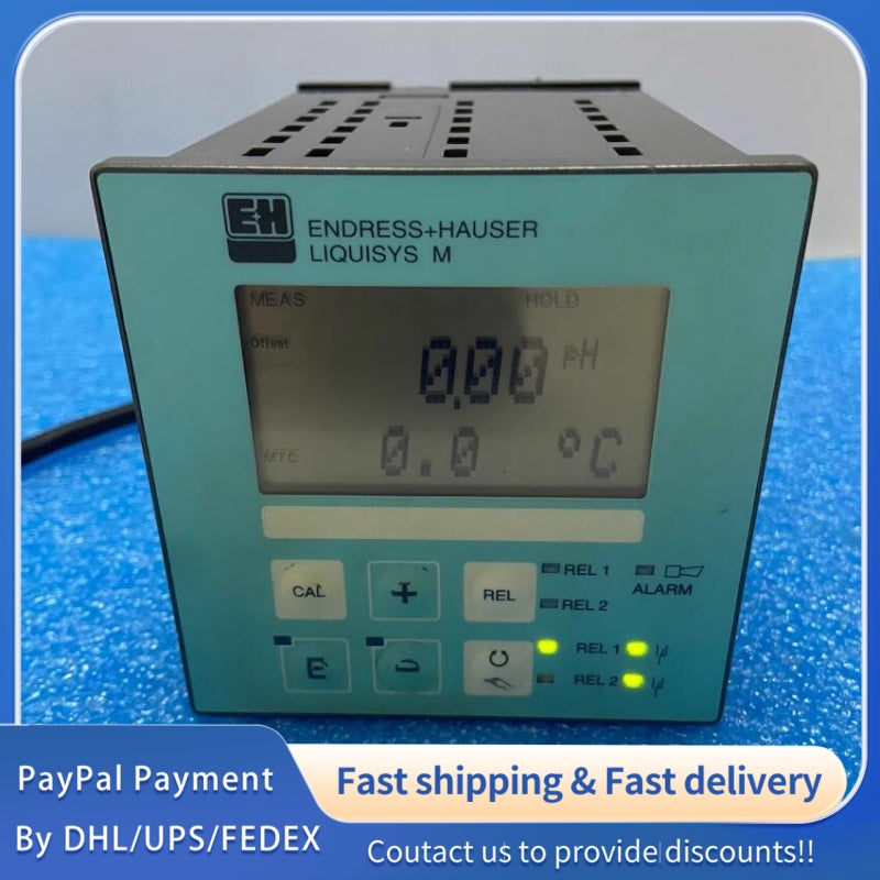 1  PCS used Endress+Hauser Liquisys M CLM223-ID8105 Conductivity Transmitter#LYQ007