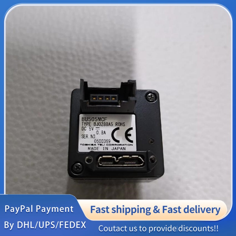 1  PCS used TOSHIBA TELI BU505MCF Color Industrial Camera #LYQ007