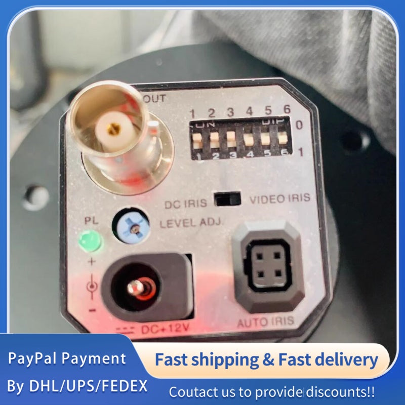 1  PCS used  Baumer VLG-22M Industrial Camera #LYQ007