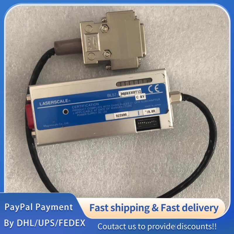 1  PCS used LASERSCALE BL57-066REHBT12 C-RV Laser Connector#LYQ007