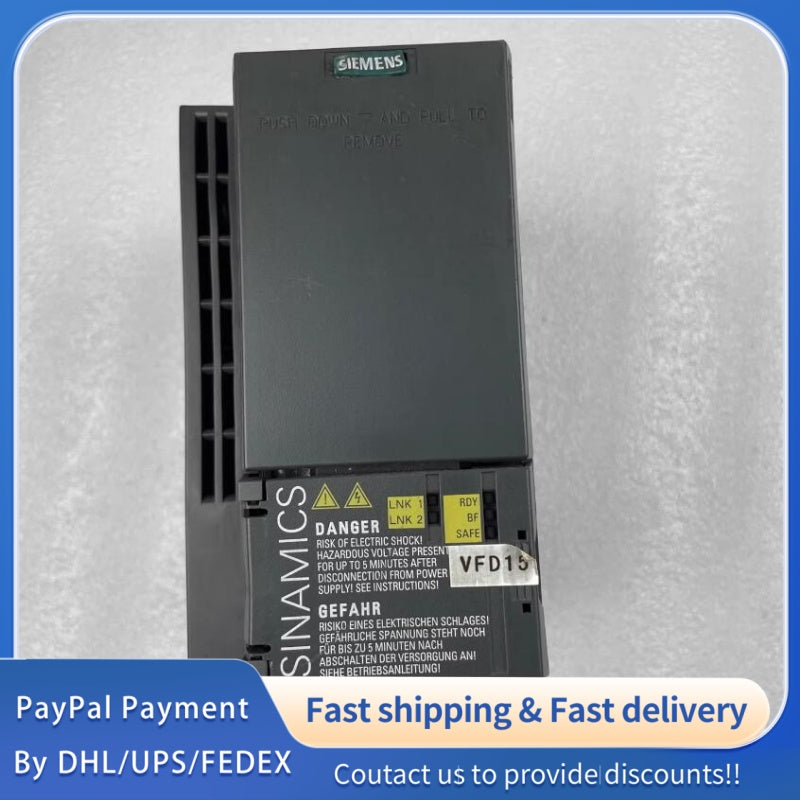 1  PCS USED Siemens G120C 6SL3210-1KB21-7UF1 #LYQ007