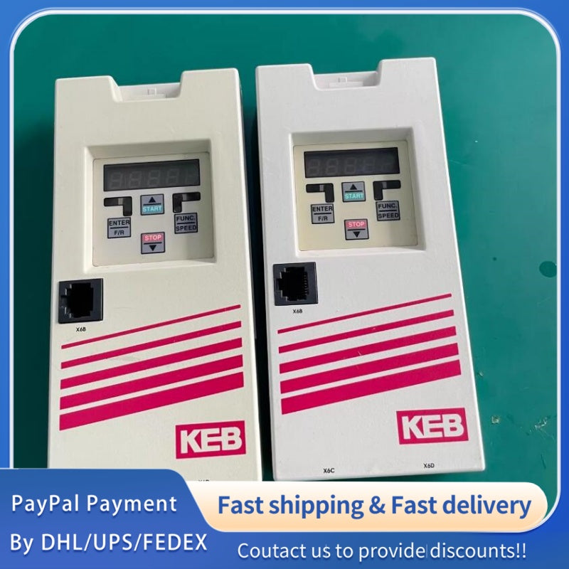 1  PCS used KEB COMBIVERT F5 Operator Panel 00F5060-F000 #LYQ007