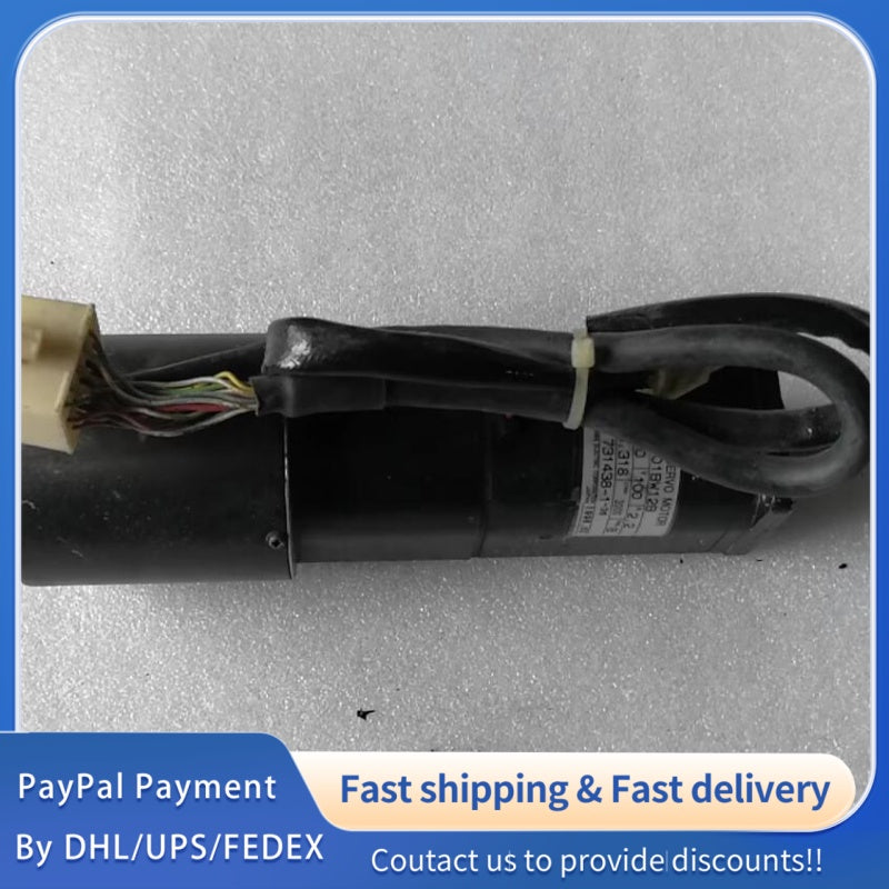1  PCS used Yaskawa Servo motor SGM-01BW12B #LYQ007