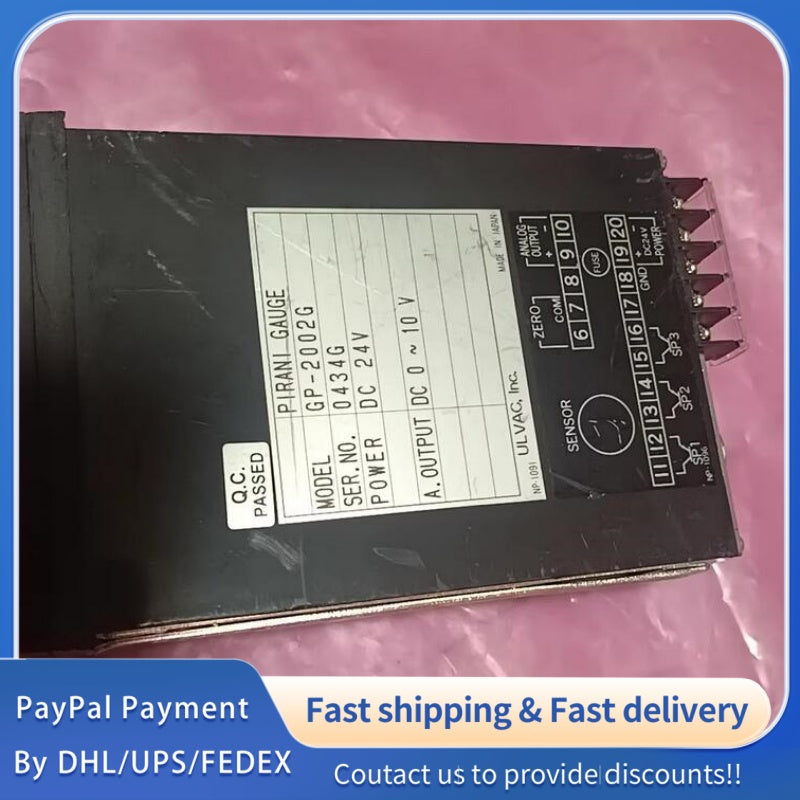 1  PCS used ULVAC GP-2002G controller #LYQ007