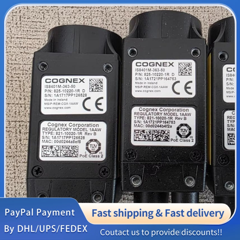 1  PCS used Cognex IS8401M-363-50 Industrial Camera #LYQ007