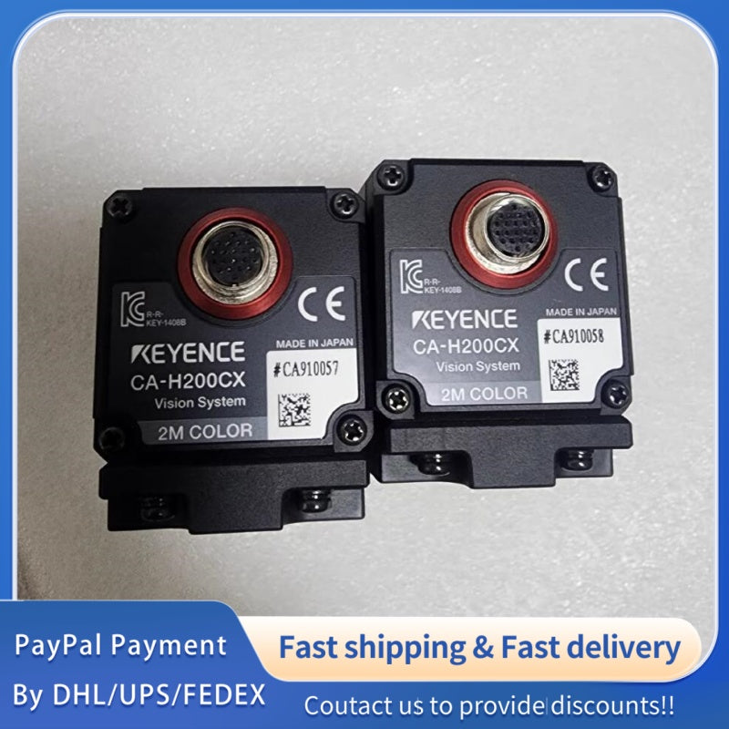 1  PCS used KEYENCE CA-H200CX Vision Camera #LYQ007