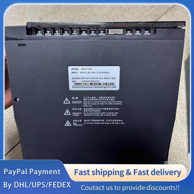 1  PCS used INOVANCE IS620PT026I Servo Drive #LYQ007