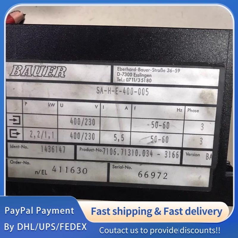 1  PCS Camille Bauer SA-H-E-400-005 Current Transformer #LYQ007