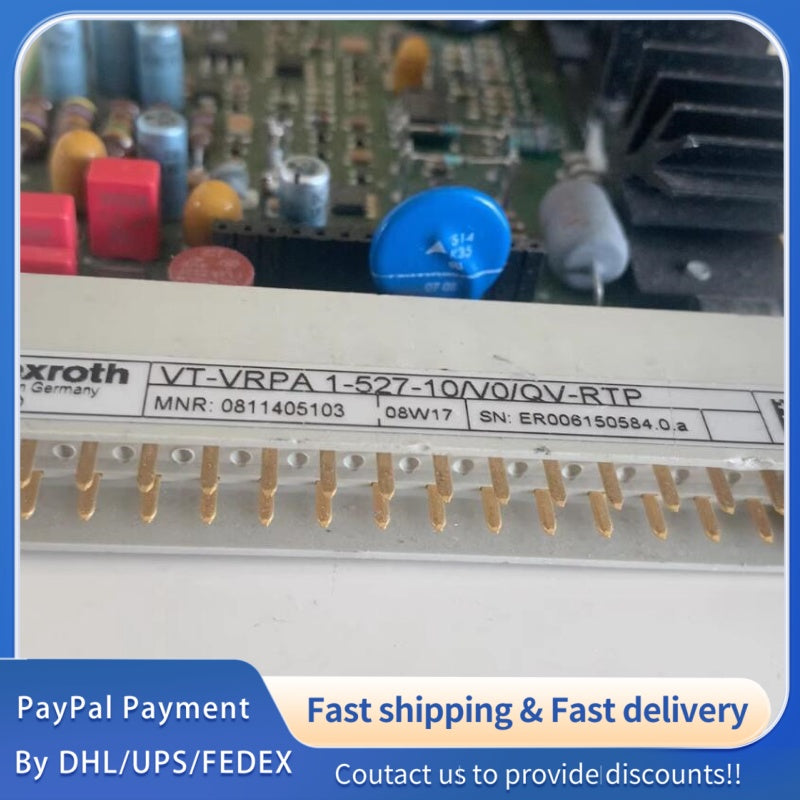 1  PCS used  Rexroth PV45-RGC1 (0811405101) Proportional Valve Amplifier #LYQ007