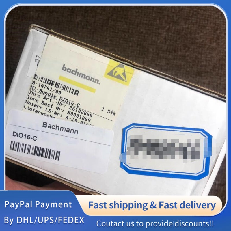 1  PCS new Bachmann DIO16-C CAN Slave Digital I/O Module #LYQ007