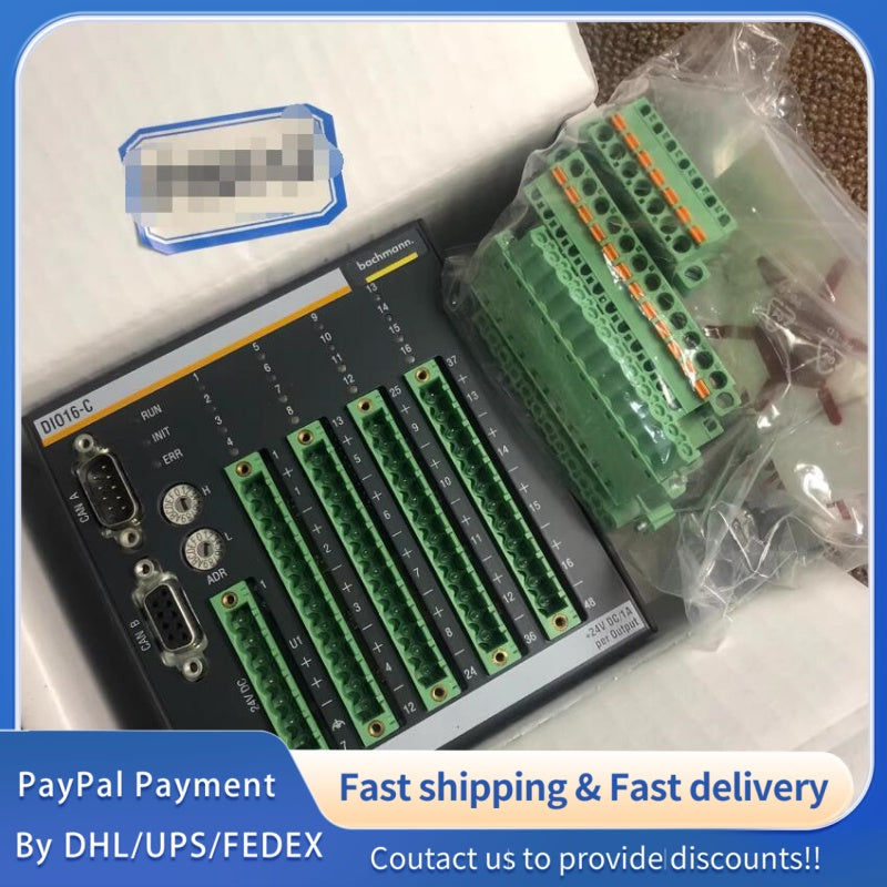 1  PCS new Bachmann DIO16-C CAN Slave Digital I/O Module #LYQ007