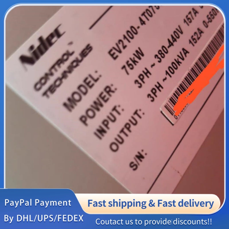 1  PCS new EV2100-4T0750A Nidec Control Techniques #LYQ007