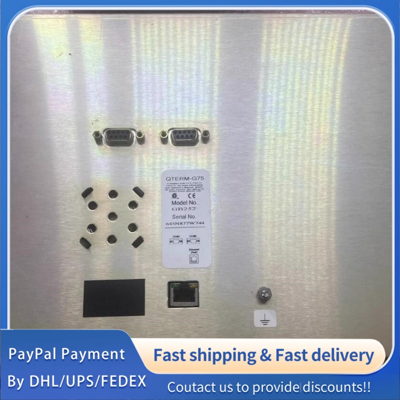 1  PCS used QTERM-G75 GB252 HMI Touch Screen #LYQ007