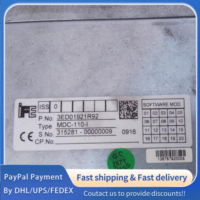 1  PCS used IFE control board MDC-110-I #LYQ007