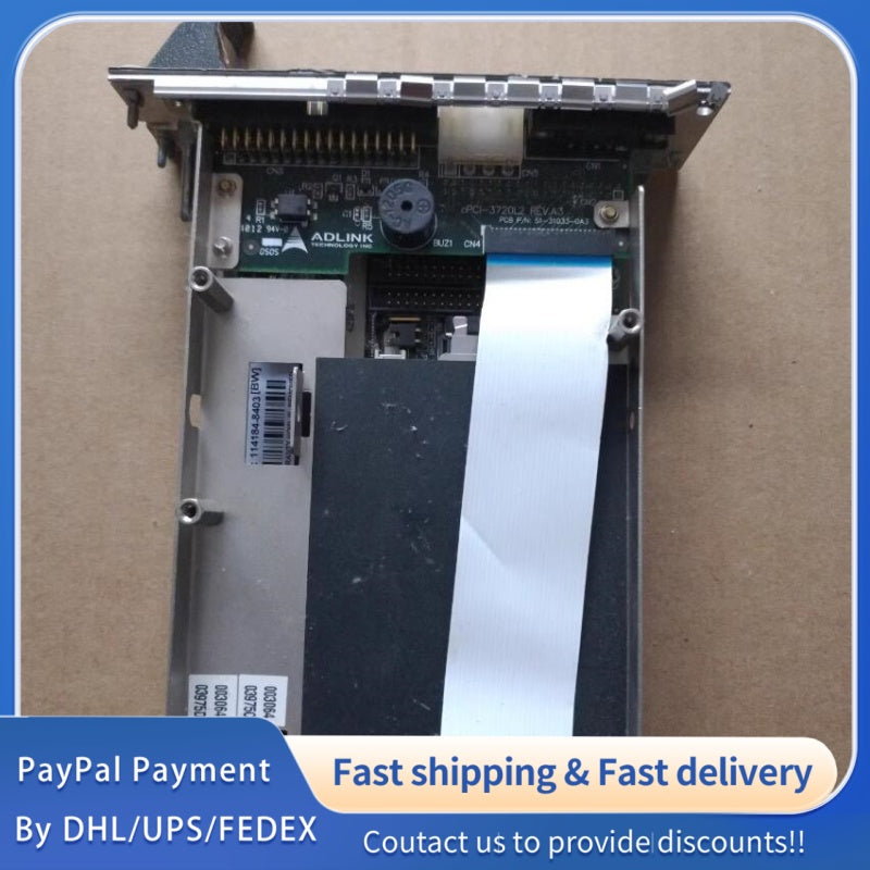 1  PCS used ADLINK cPCI-3720L2 REV.A3 Motherboard #LYQ007