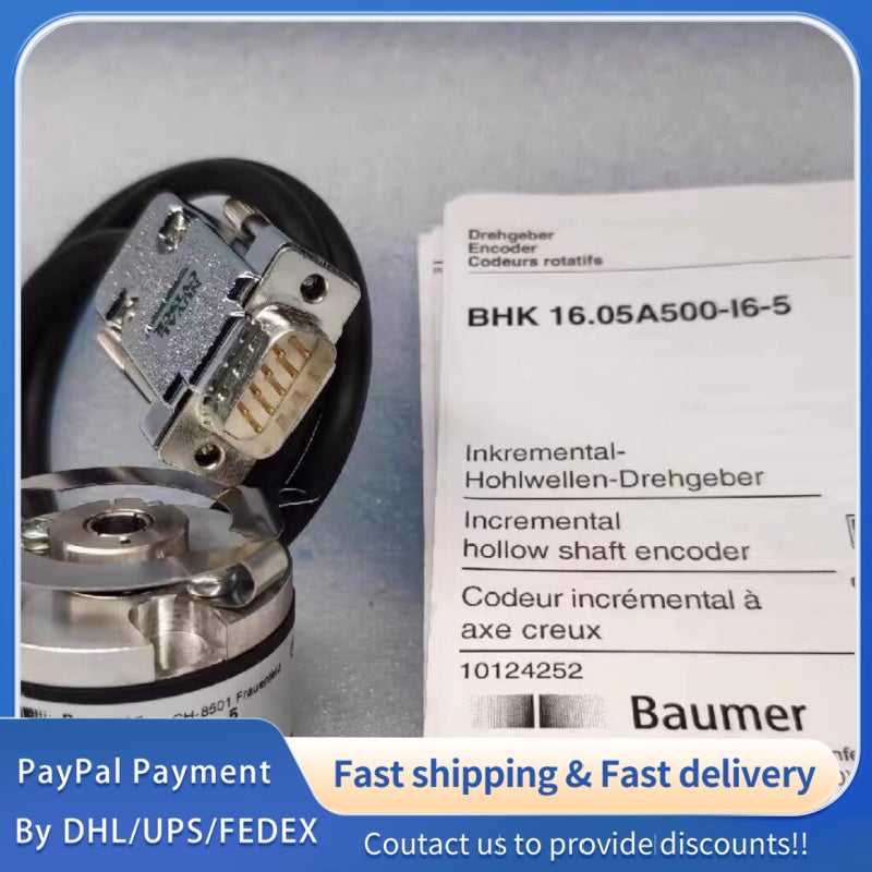 1  PCS   USED  Baumer encoder CH-8501 BHK16.05A500-I6-5  #LYQ007