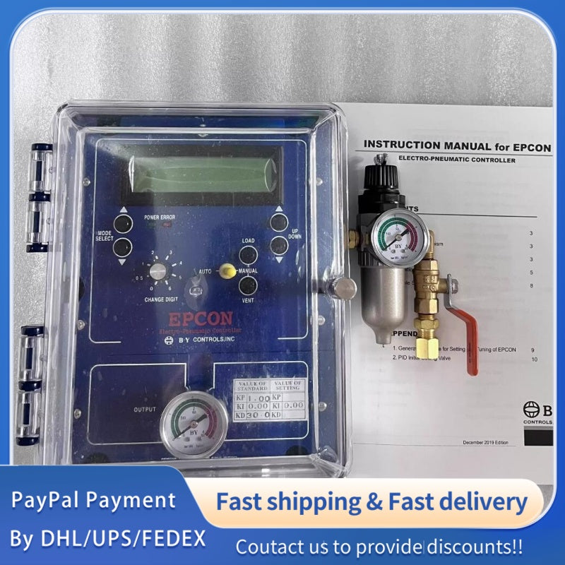 1  PCS new BY CONTROLS EPCON Electro‑Pneumatic Controller #LYQ007