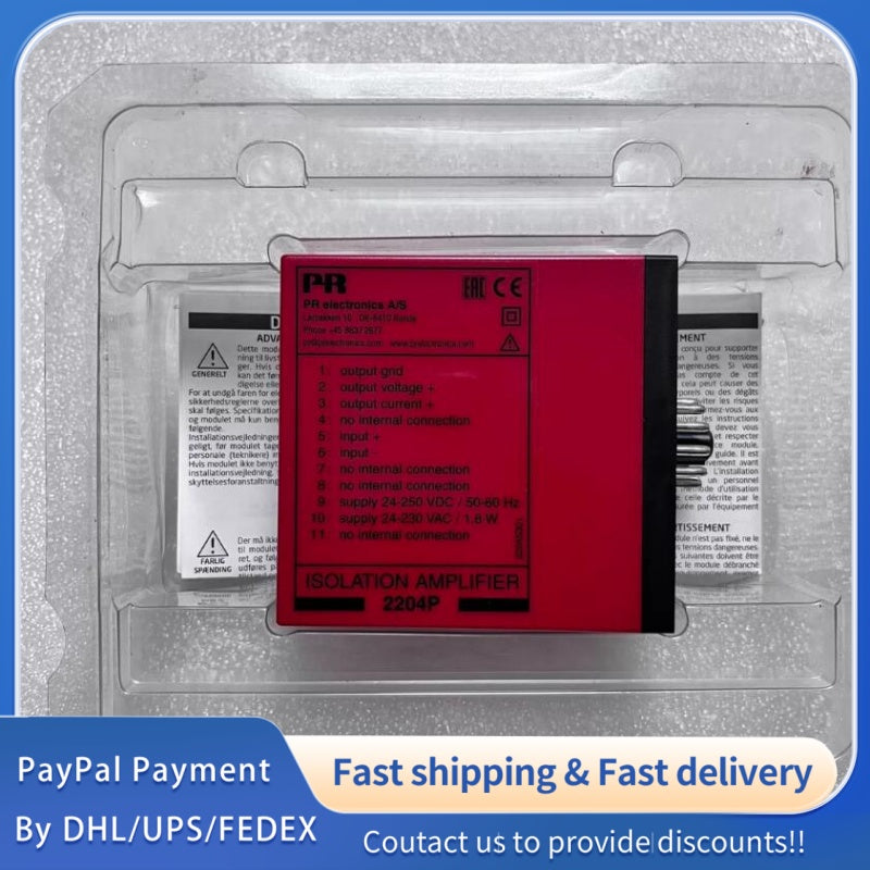 1  PCS NEW PR Electronics 2204B2P Isolation Amplifier (2204P Series) #LYQ007