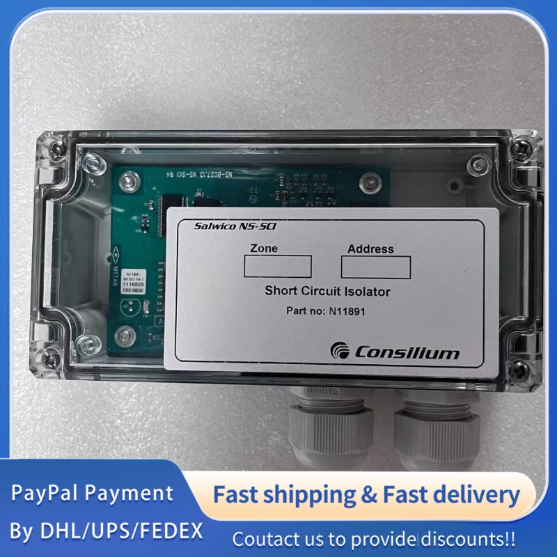 1  PCS used Consilium Salwico NS-SCI Short Circuit Isolator N11891 #LYQ007