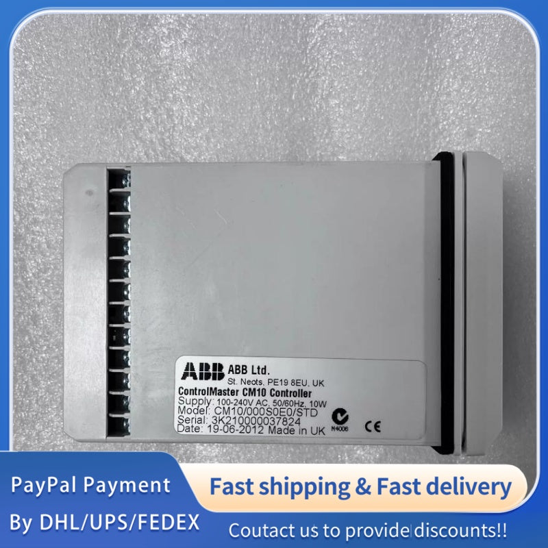 1  PCS used ABB ControlMaster CM10 Controller CM10/0S0U0E0/STD #LYQ007