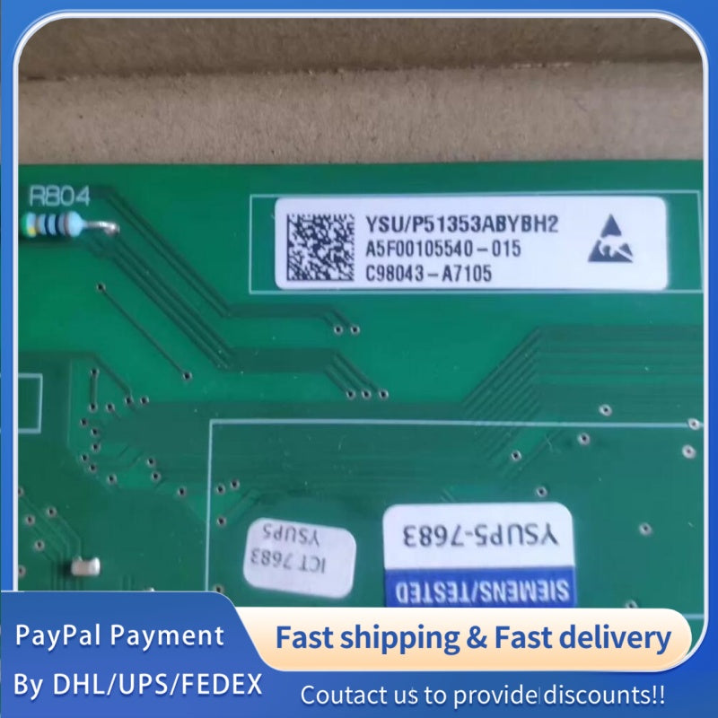 1 PCS NEW  Siemens 6RA80 DC Drive Board C98043‑A7105  A5F00105540‑015#LYQ007