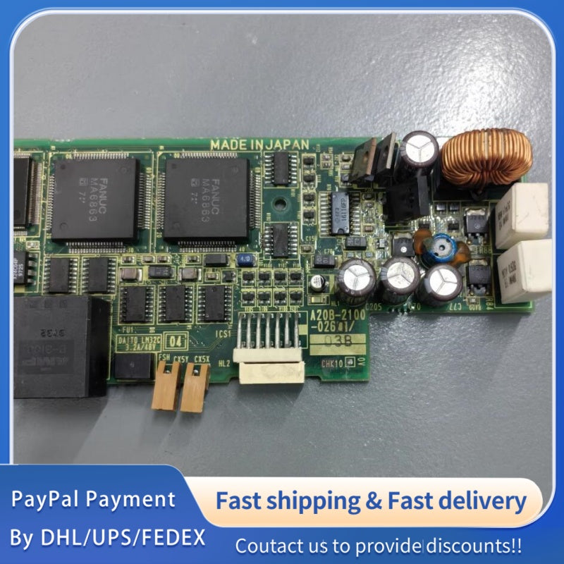 1  PCS used Fanuc A20B-2100-0260/03B Board #LYQ007