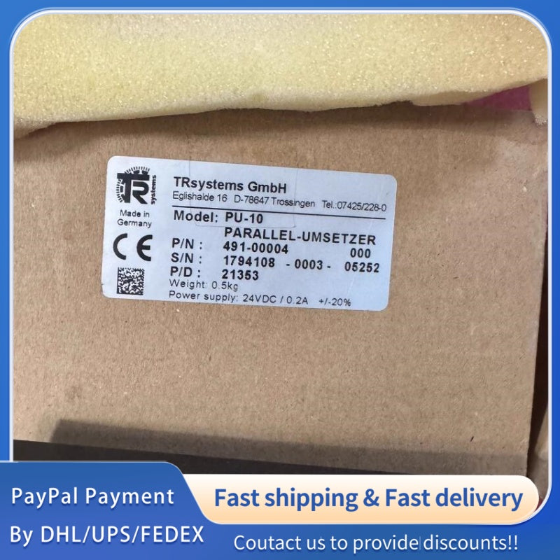 1  PCS new TR Electronic PU‑10 (491‑00004) SSI Signal Converter#LYQ007