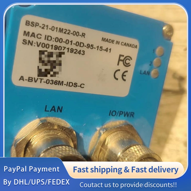 1  PCS used Teledyne DALSA BSP‑21‑01M22‑00‑R (Genie Nano) industrial camera #LYQ007