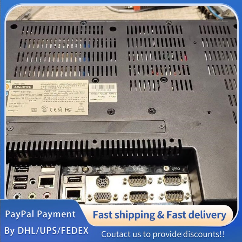 1  PCS used Advantech PPC-L128T touch panel #LYQ007