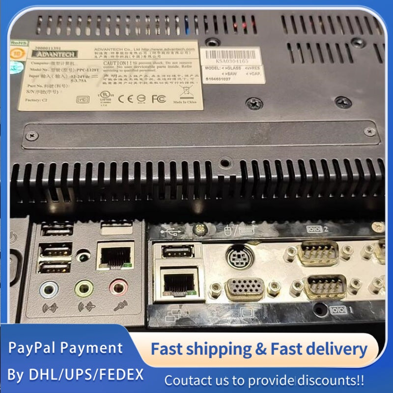 1  PCS used Advantech PPC-L128T touch panel #LYQ007