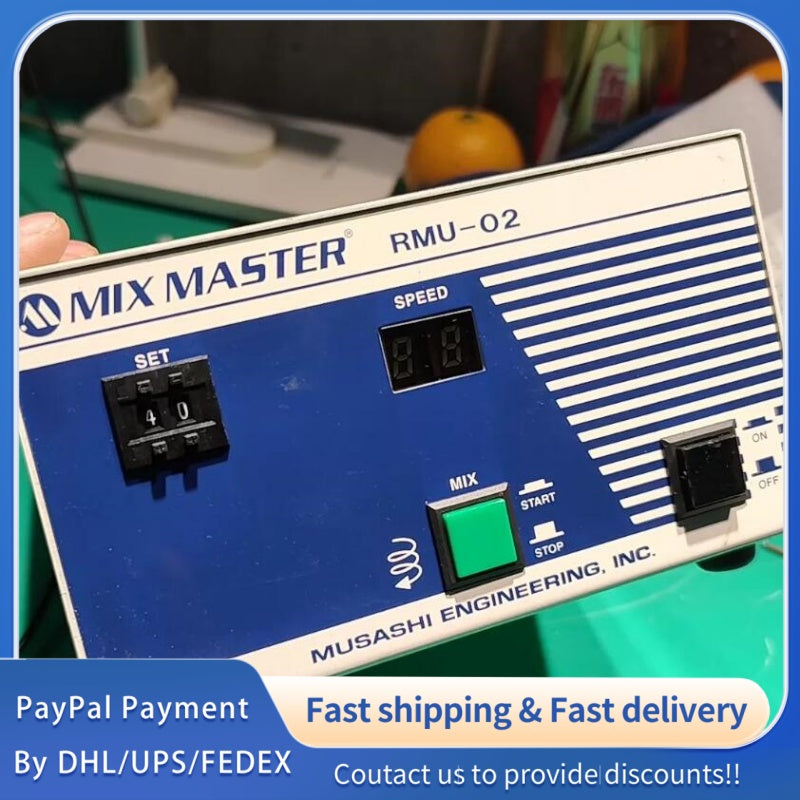 1  PCS used MUSASHI MIX MASTER RMU-02 Stirring Controller #LYQ007