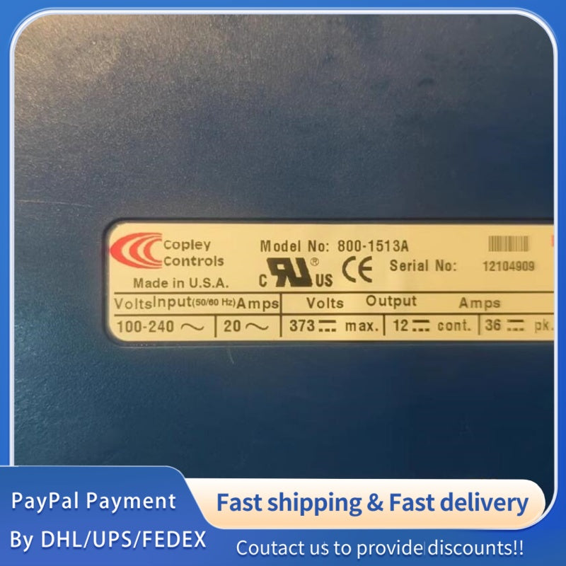 1  PCS used Copley Xenus 800-1513A Servo Drive #LYQ007