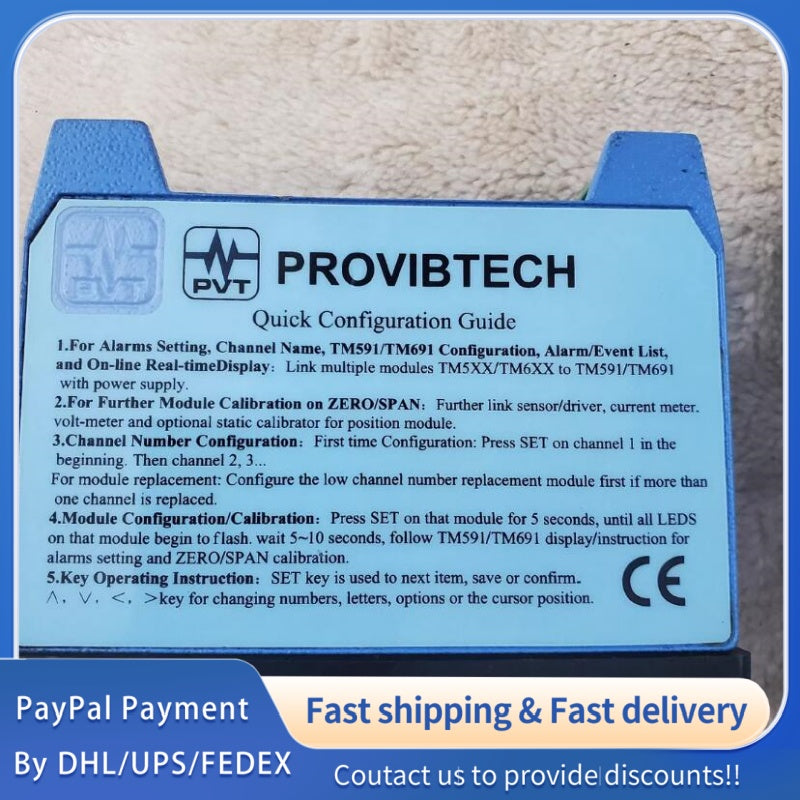 1  PCS used ProvibTech TM691-B00-G00 System Controller#LYQ007
