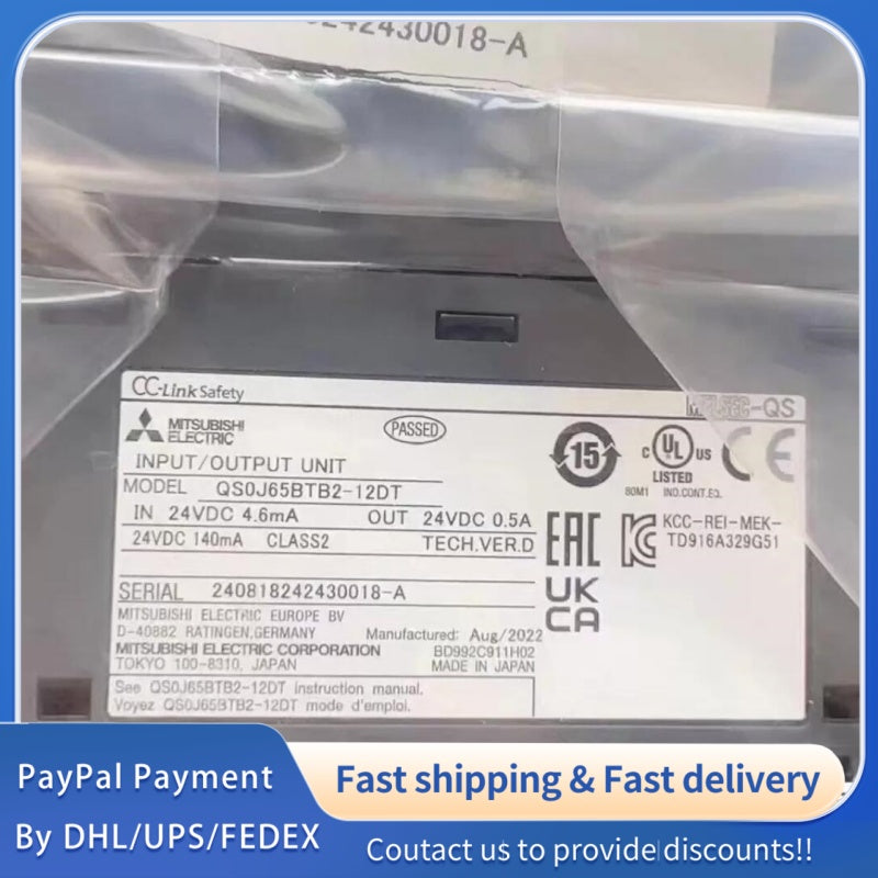 1  PCS new Mitsubishi QS0J65BTB2-12DT Remote I/O Module #LYQ007