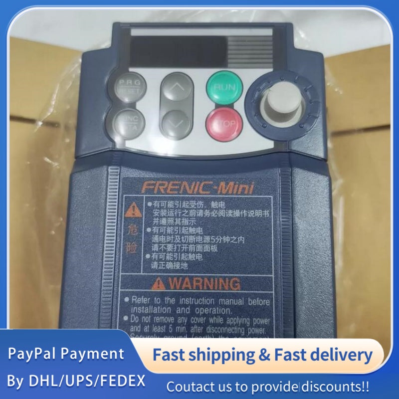 1  PCS NEW Fuji Electric FRENIC-Mini FRN 0.4C1S-2C Inverter #LYQ007