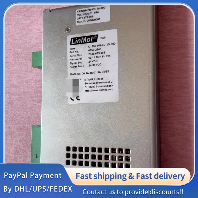 1  PCS USED LinMot C1250-PN-XC-1S-000 Servo Drive #LYQ007