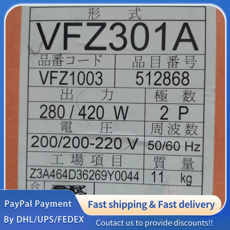 1  PCS  NEW  Fuji Electric VFZ301A Ring Blower #LYQ007
